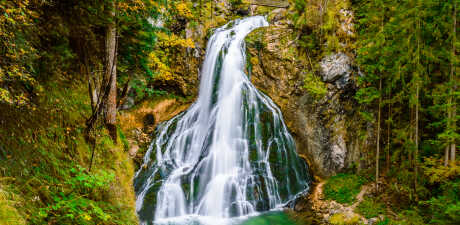 Der Gollinger Wasserfall